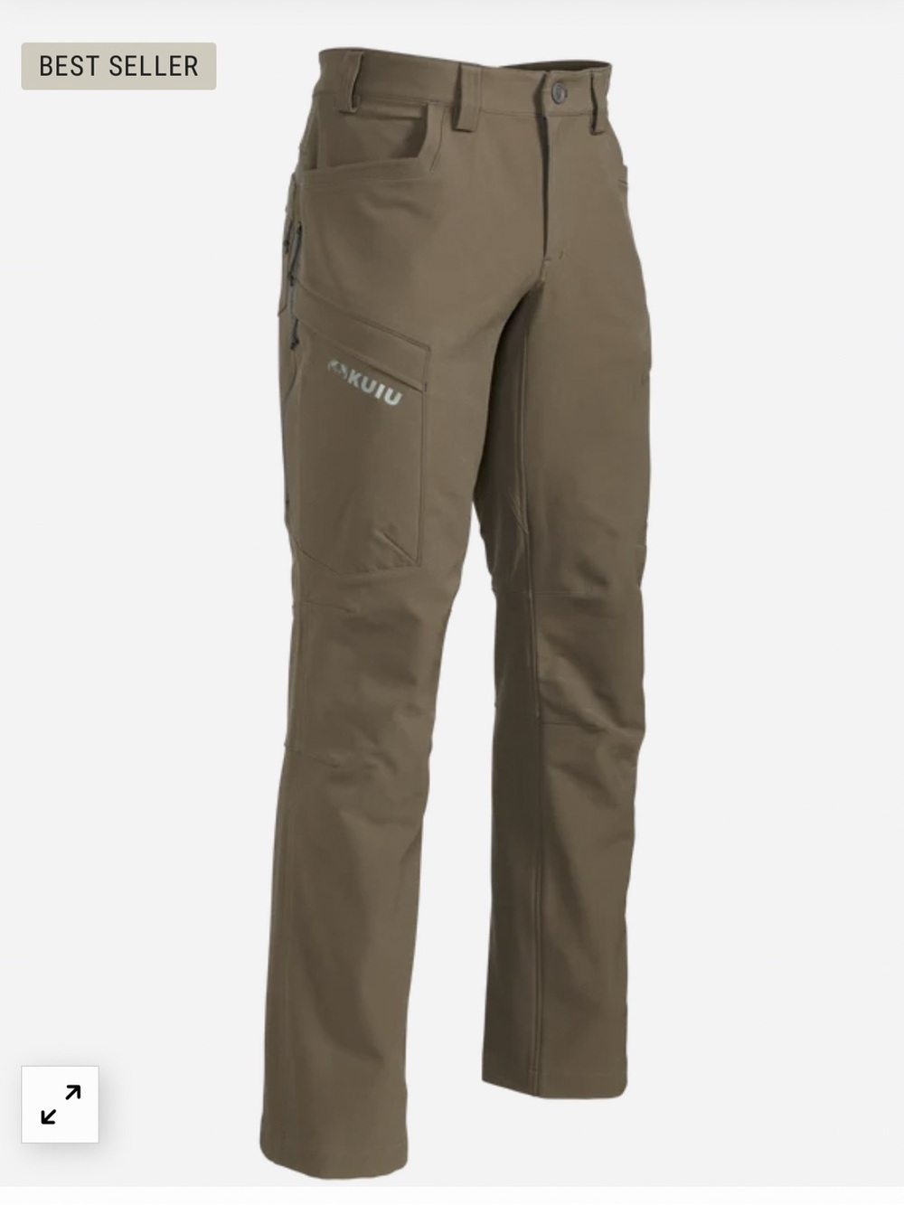 KUIU Men's Brown Tactical Cargo Pants